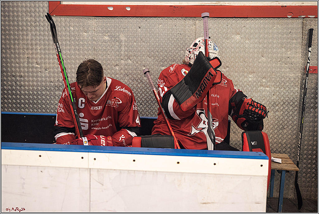 U20-DNL Meisterschaftsfinale;  Koelner Junghaie - Eisbaeren Juniors Berlin; Koeln, 27.03.2022